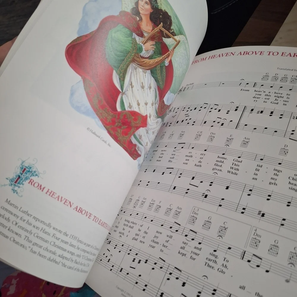 Hallmark Christmas Card Songbook - Multicolor